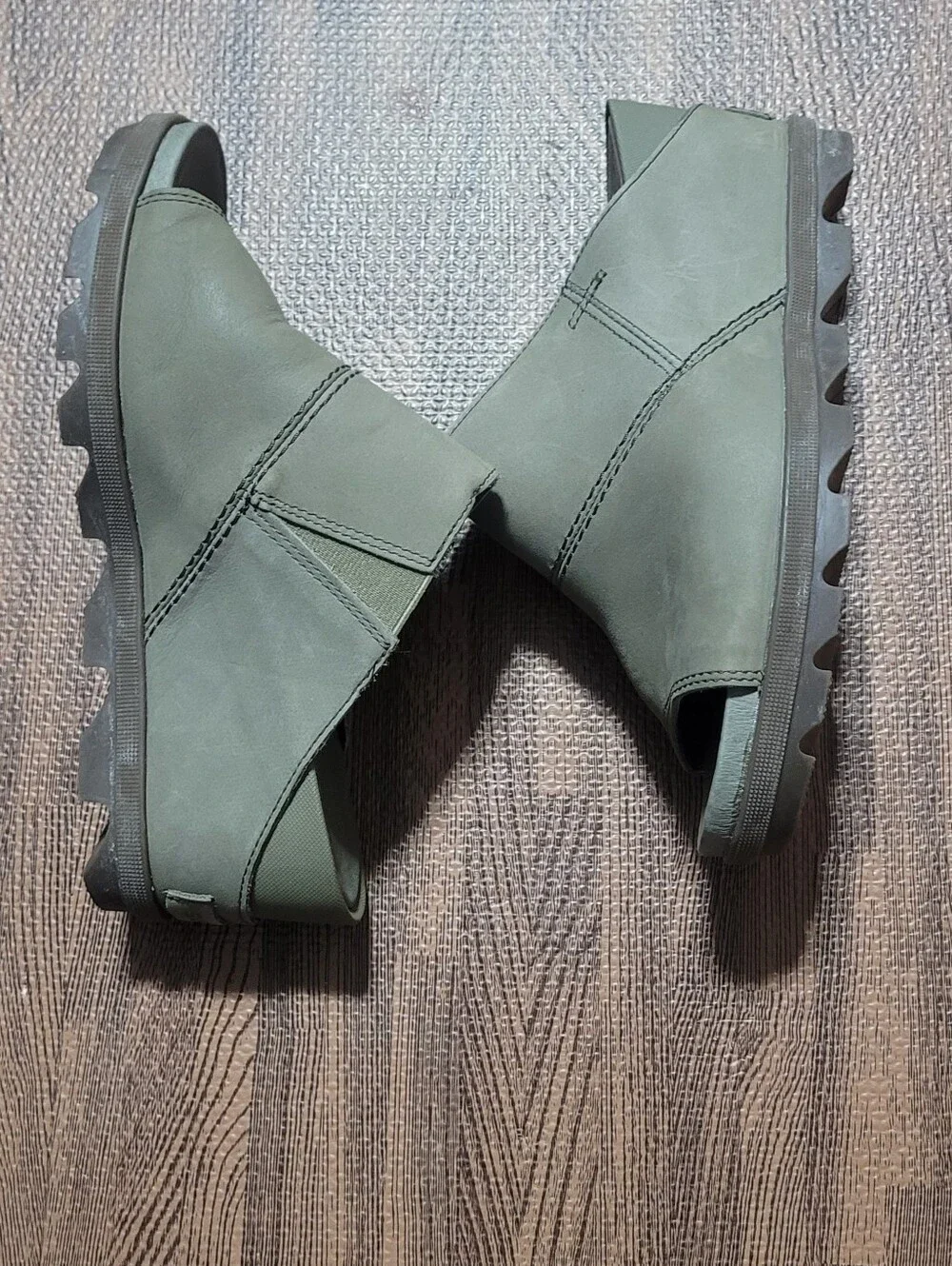 Sorel Joanie II Slide Wedge Sandals- Sage Sz 9